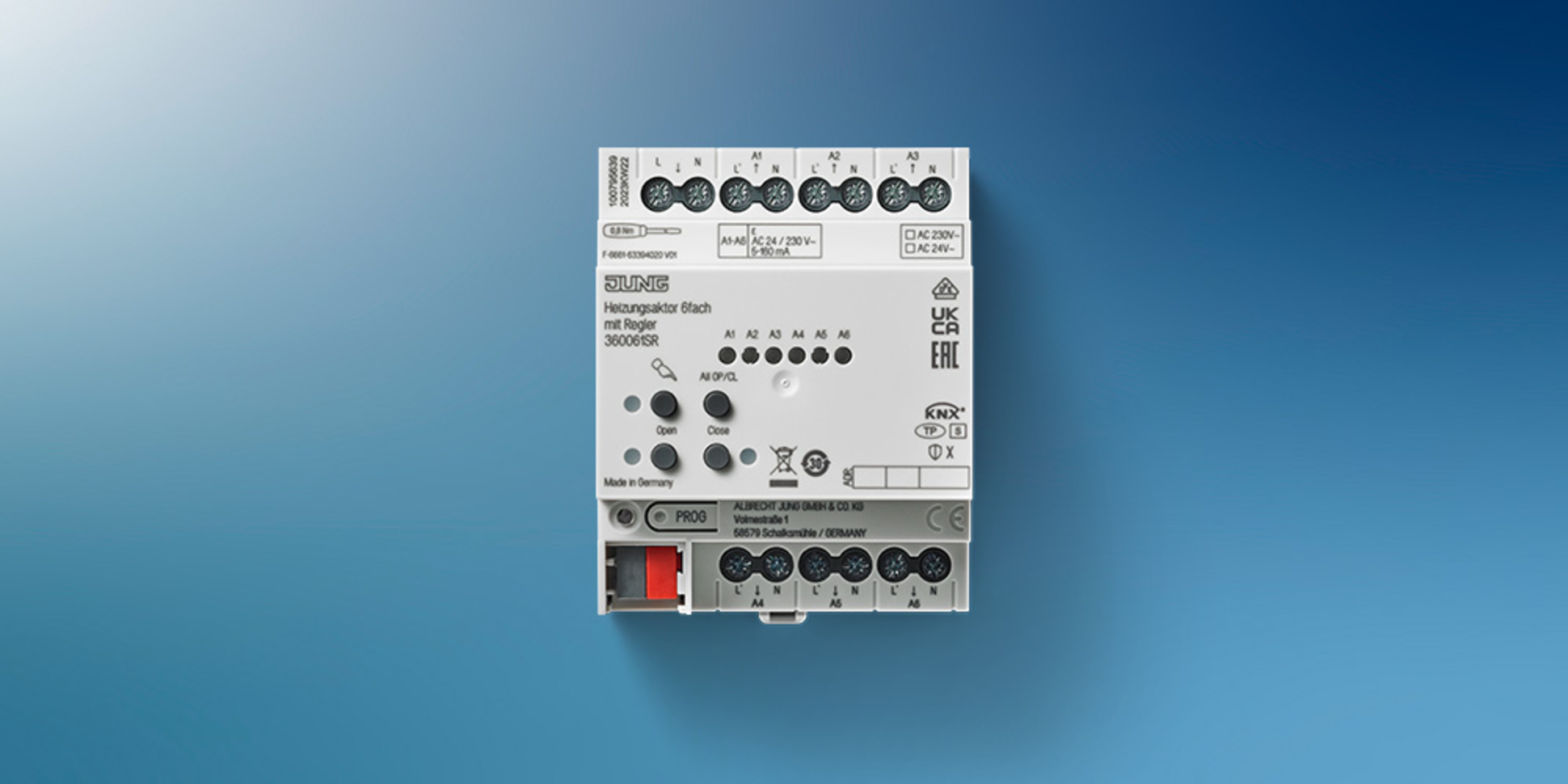 KNX Heizungsaktor 6-fach bei Elektro-Service-Ganz in Hammelbach