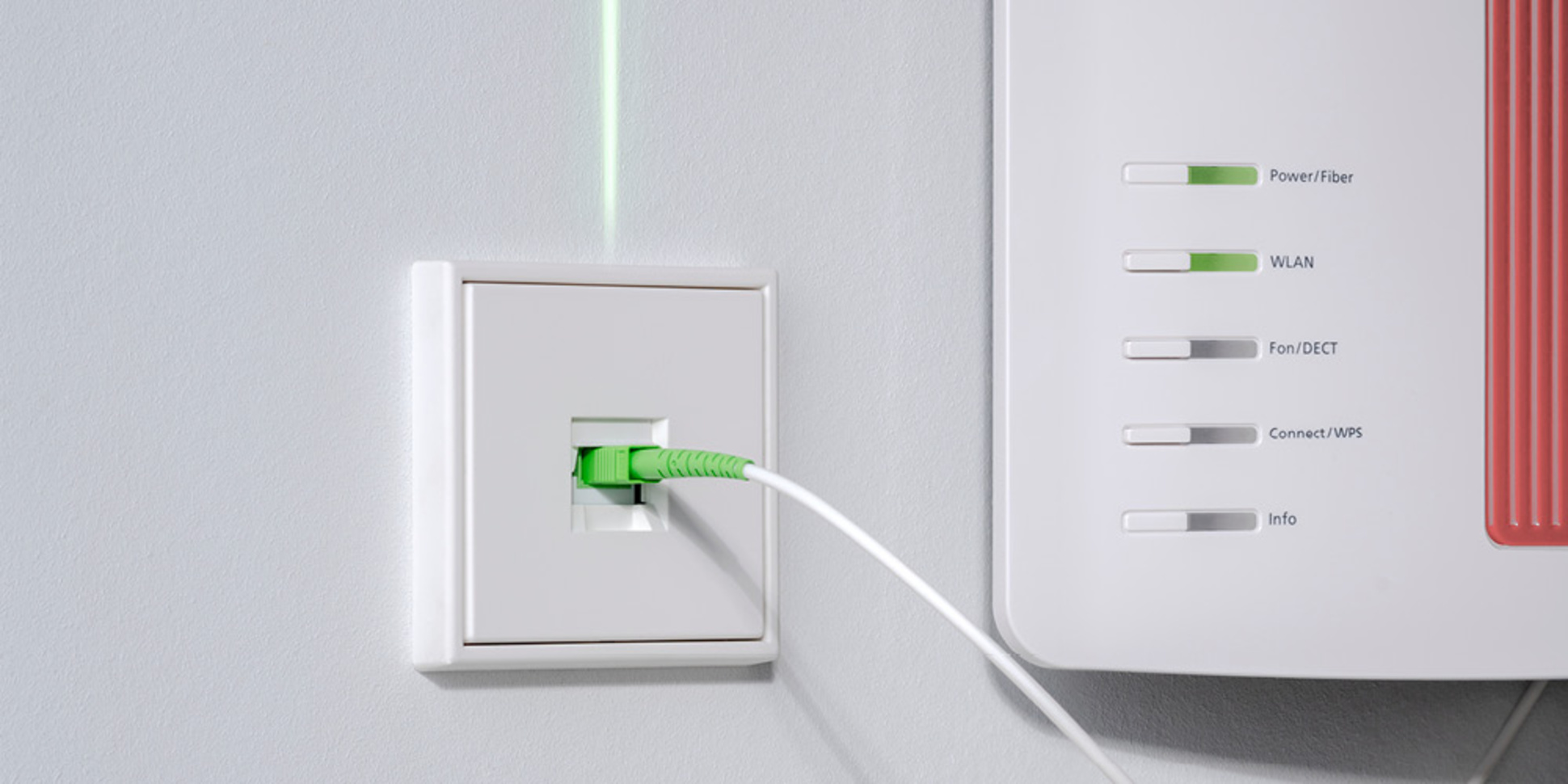 Die neuen Glasfaser-Anschlussdosen bei Elektro-Service-Ganz in Hammelbach